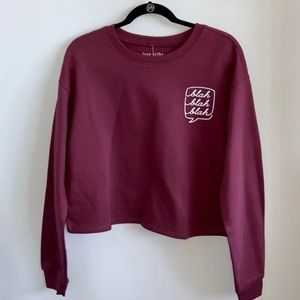 LOVE TRIBE FROM MACY’S GRAPHIC SWEATSHIRT SIZE L